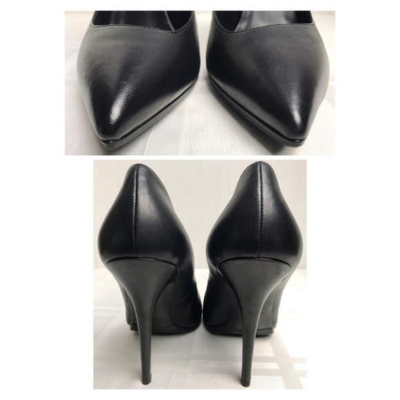 🎉HP🎉 NWOT Balmain Signature Leather Pumps - Picture 2 of 8